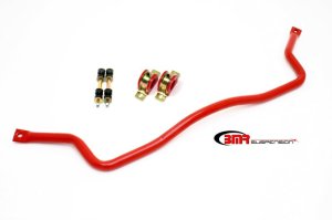 Pontiac Firebird Sway Bar Kit - Front - BMR Suspension - Hollow 35mm, Includes Bushings - Red - `93-`02